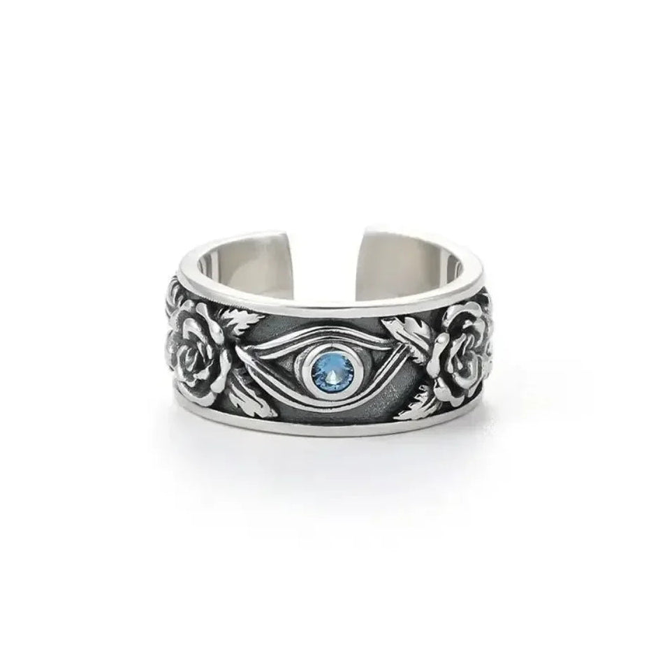 Minimalist Niche Eye of Horus Ring