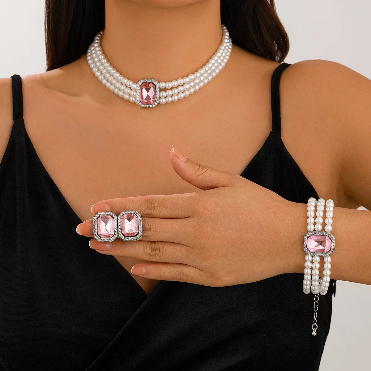 Light Luxury Turquoise Jewelry Sets