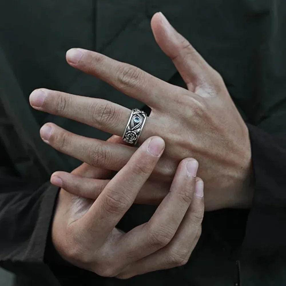 Minimalist Niche Eye of Horus Ring