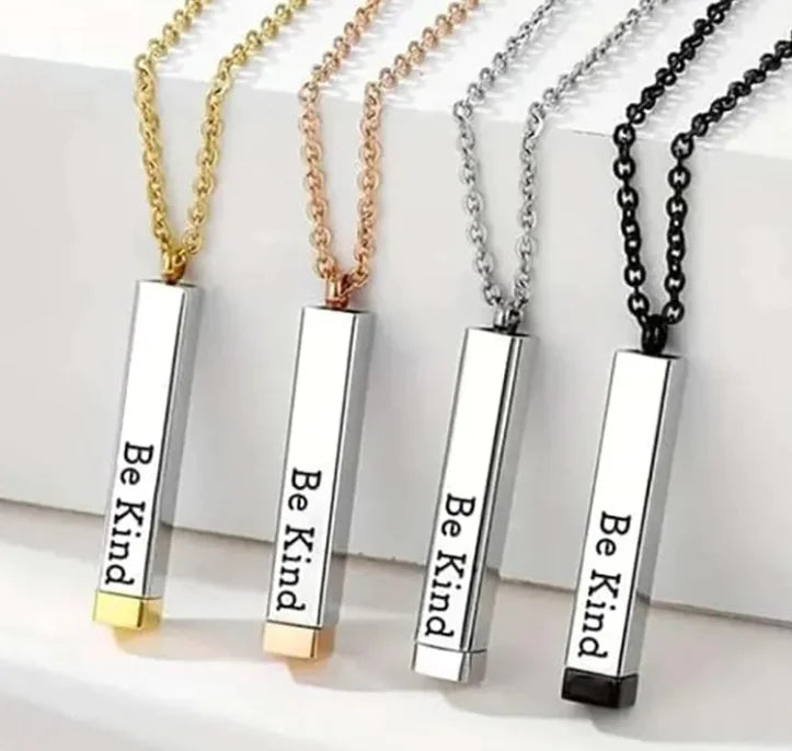 Be Kind Women's Necklace With Hidden Information