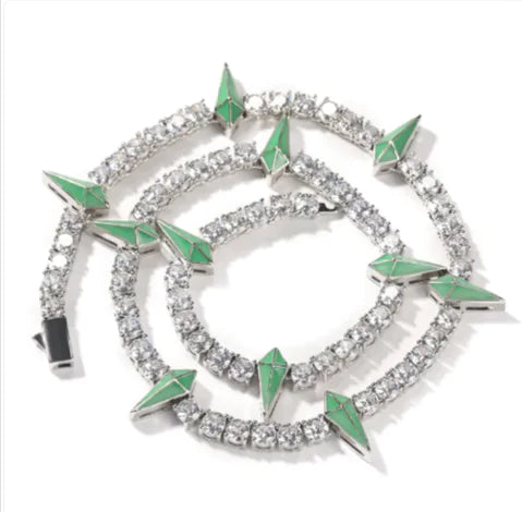 Men's Unique Zircon Pendant Necklace