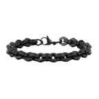 Casual Sleek Steel Chain Men's Bracelet