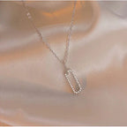 14K Gold Elegant S925 Sterling Silver Women's Necklace