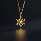 Women's Snowflake Pendant Necklace