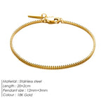 Minimal Link Chain Men's Bracelet