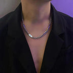 Men's Titanium Steel Cuban Chain Necklace