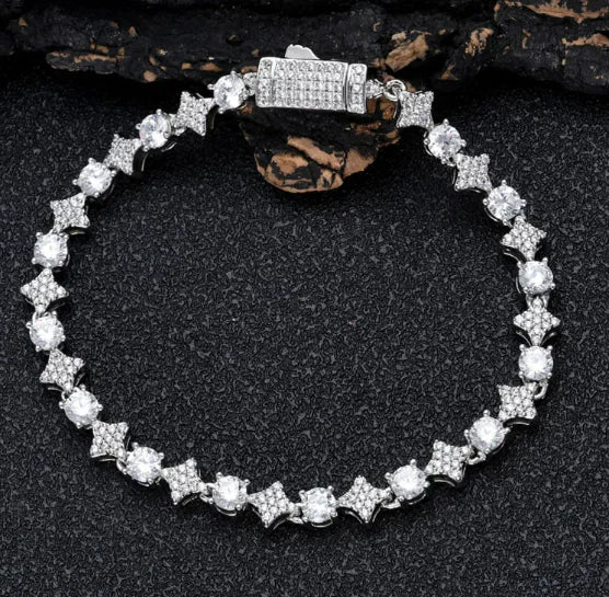 Minimal Luxury Diamond Men's Bracelet
