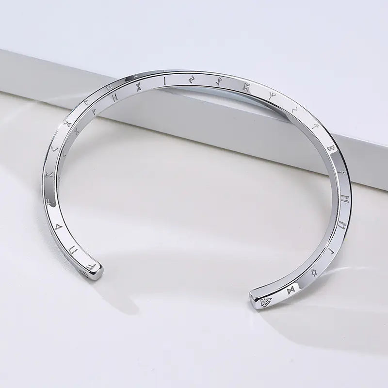 Titanium Steel C-Type Cuff Men's Bracelet