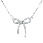 Clavicle Ribbon Women's European Necklace