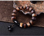 Natural Agate Vintage Ethnic Beaded Men's Bracelet