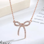 Clavicle Ribbon Women's European Necklace