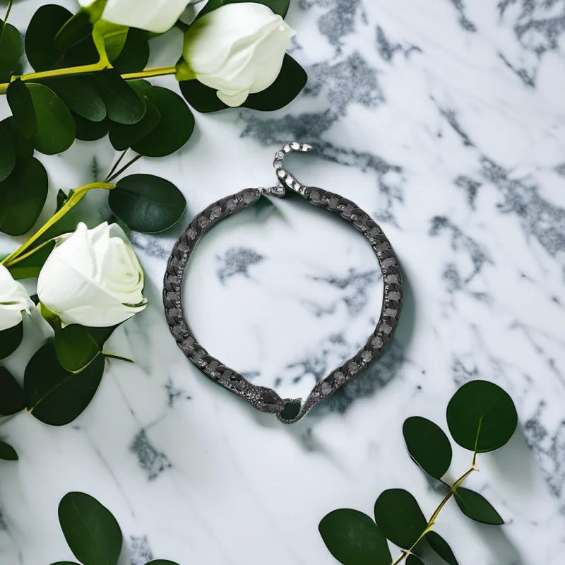 Men's Medusa Snake Necklace