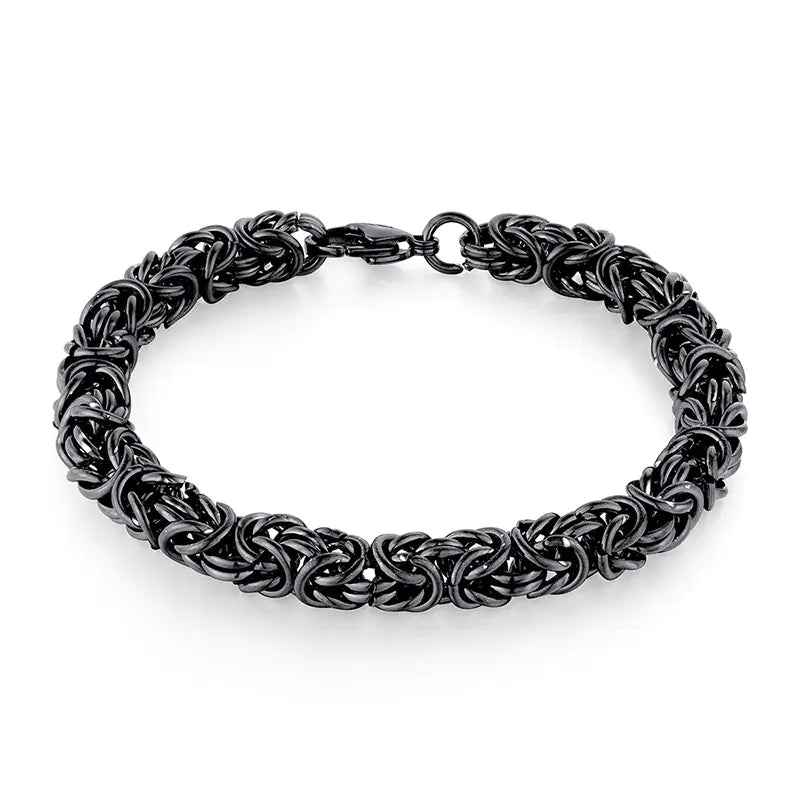 Titanium Steel Chain Bracelet for Men