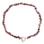 Natural Stone Bead Necklace