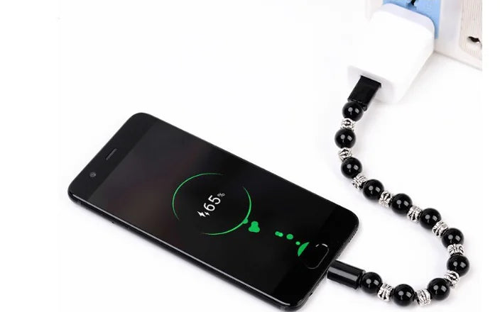 Multi-functional Charging Beaded Bracelet