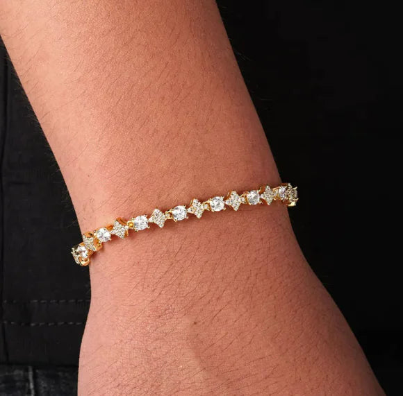 Minimal Luxury Diamond Men's Bracelet