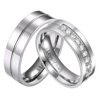 Promise Cubic Zirconia CZ Ring for Women Men