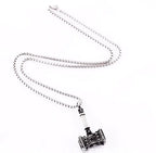 Thor's Hammer Titanium Steel Necklace for Men