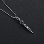 Retro Fashion Men's Titanium Steel Necklace Pendant
