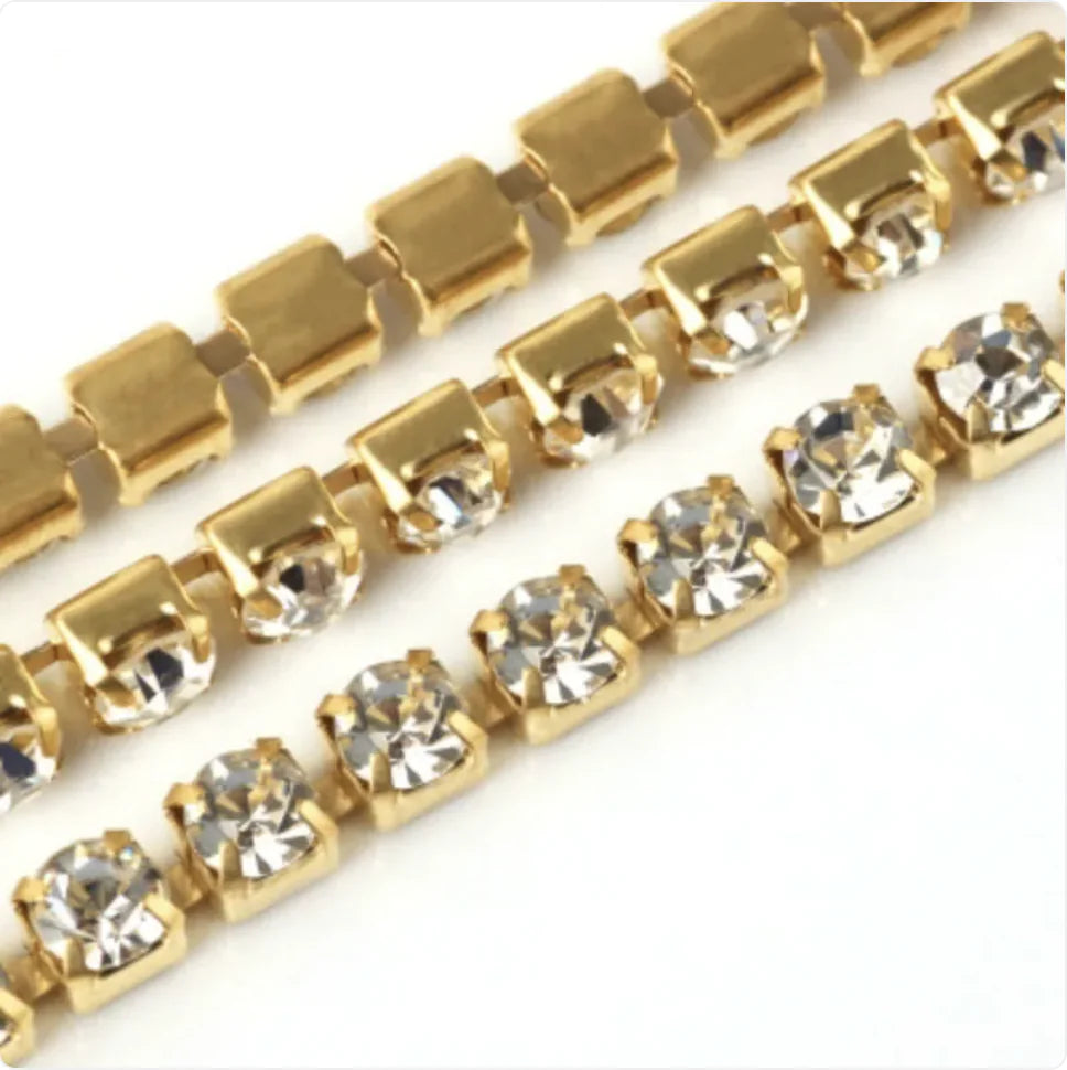 Electroplated Metal Link Chain Men's Necklace