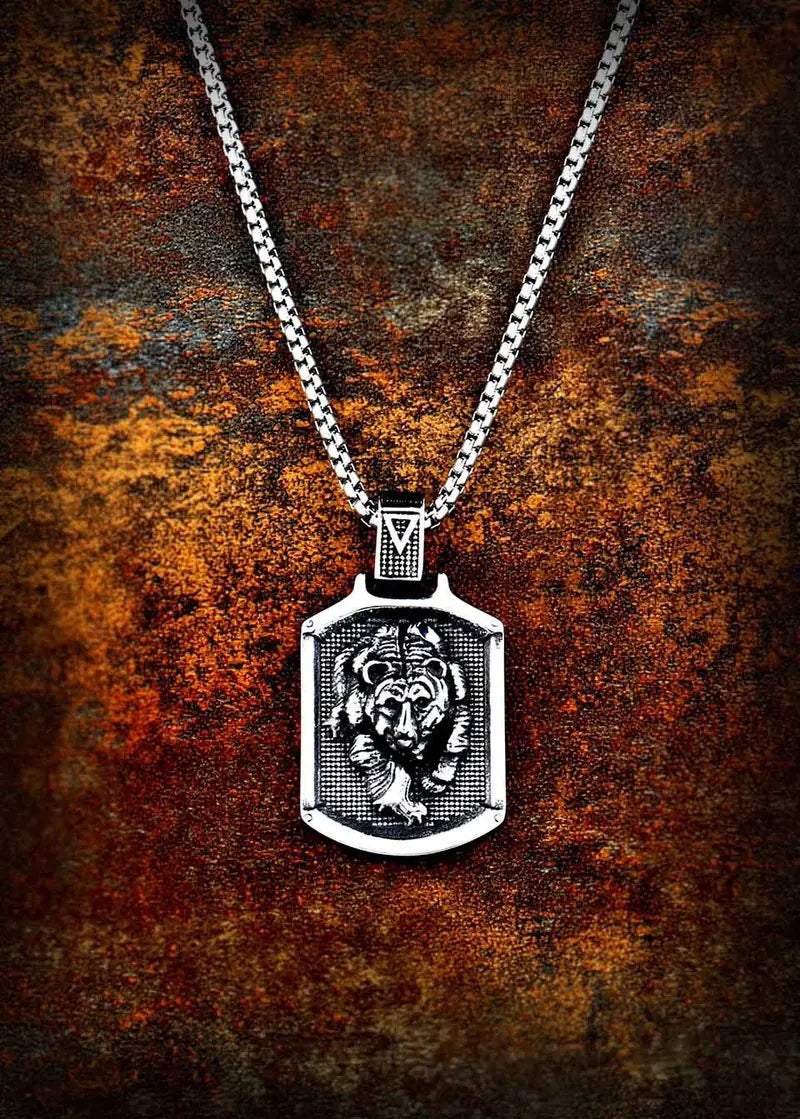 Tiger Stainless Steel Necklace for Men