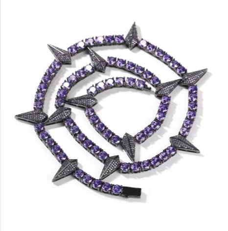 Men's Unique Zircon Pendant Necklace