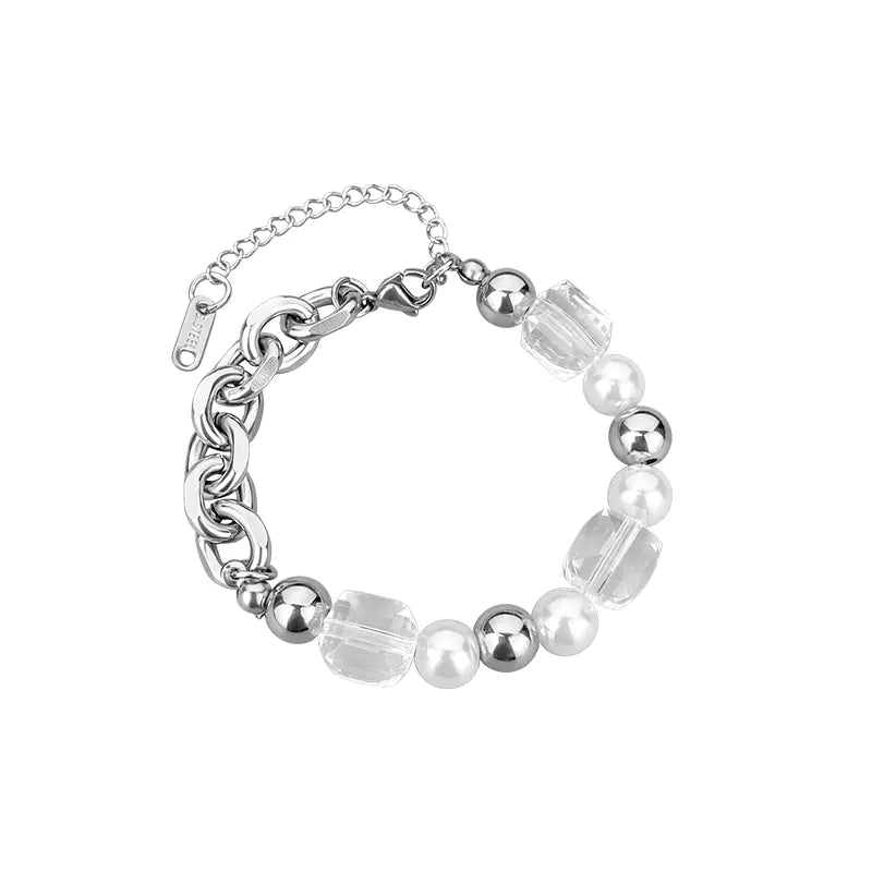 Trend Beaded Chain Men's Bracelet