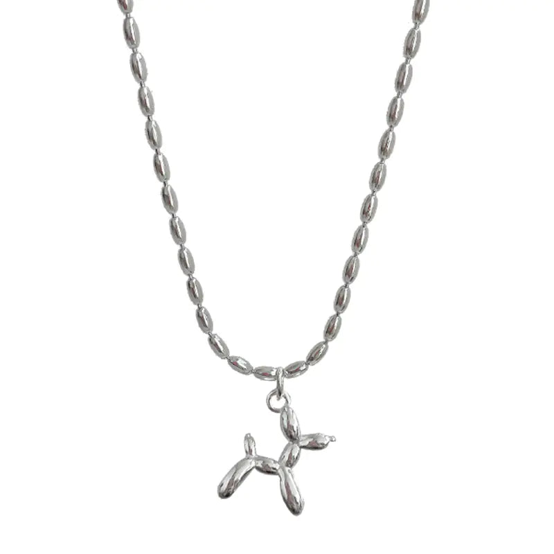 Cute Balloon Dog Women's Necklace