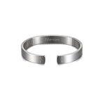 Pure Titanium Minimalist Cuff Men's Bracelet