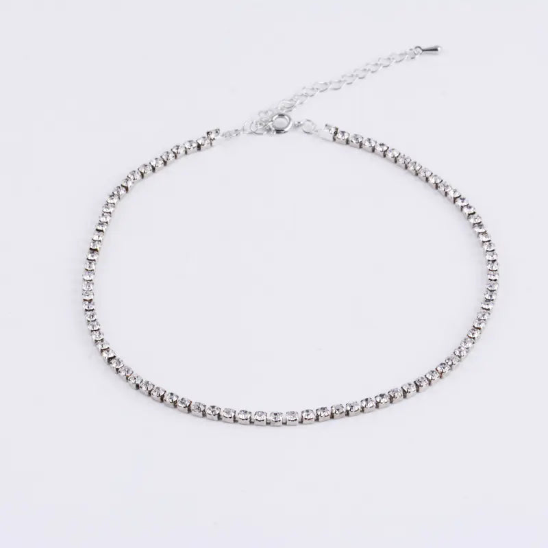 Women's Rhinestone Necklace and Jewelry