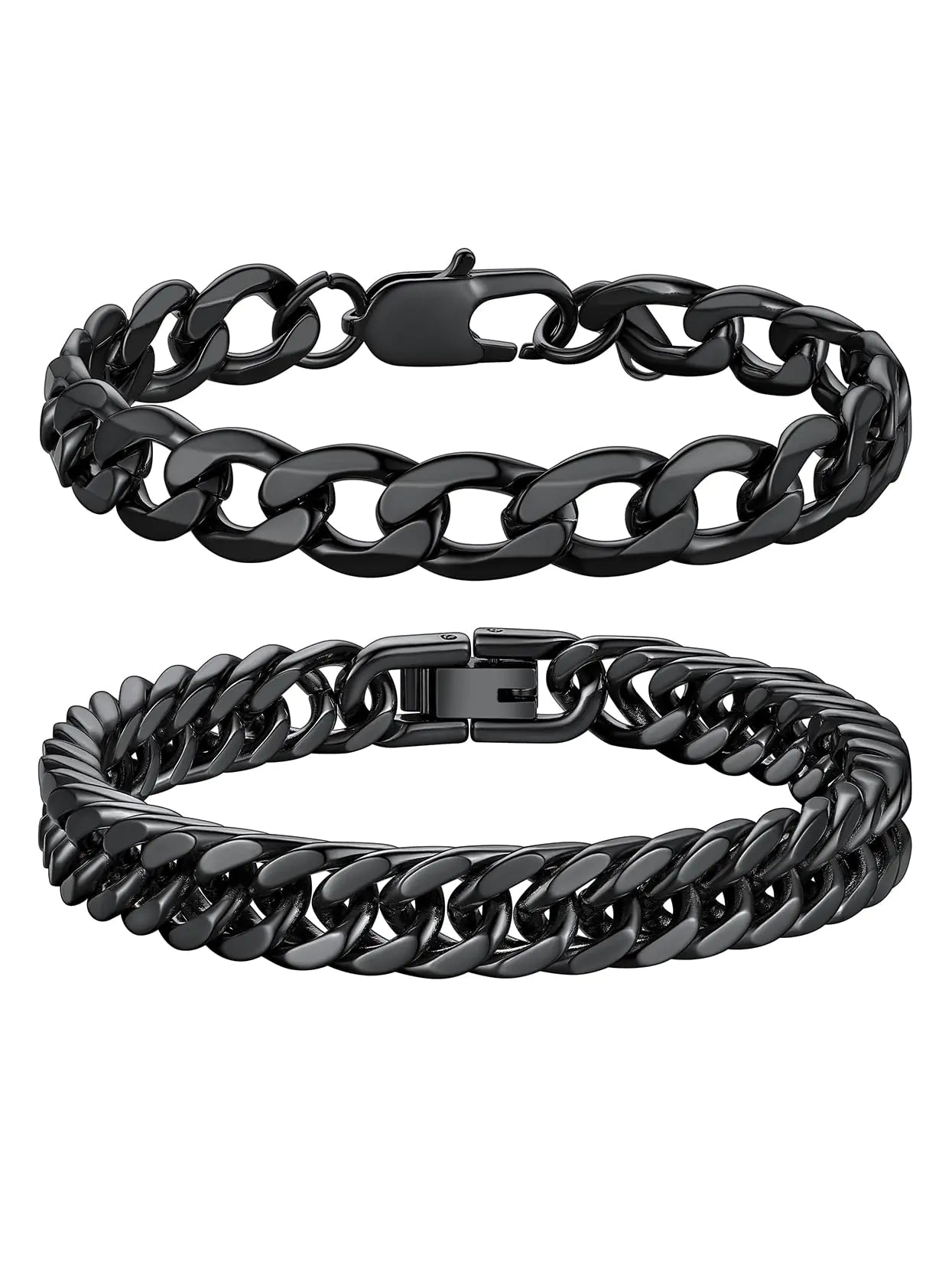 Richsteel Stainless Steel Cuban Chain Bracelet