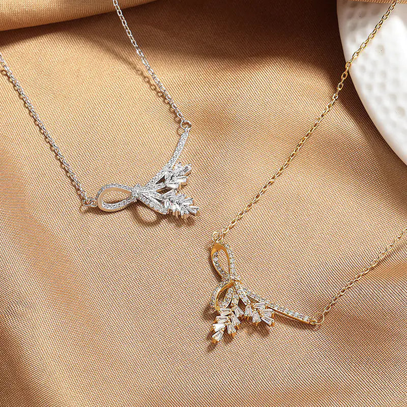 Wheat Tassel Necklace Women's Design Sense