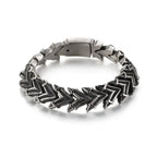Punk Skull Titanium Steel Chain Men's Bracelet