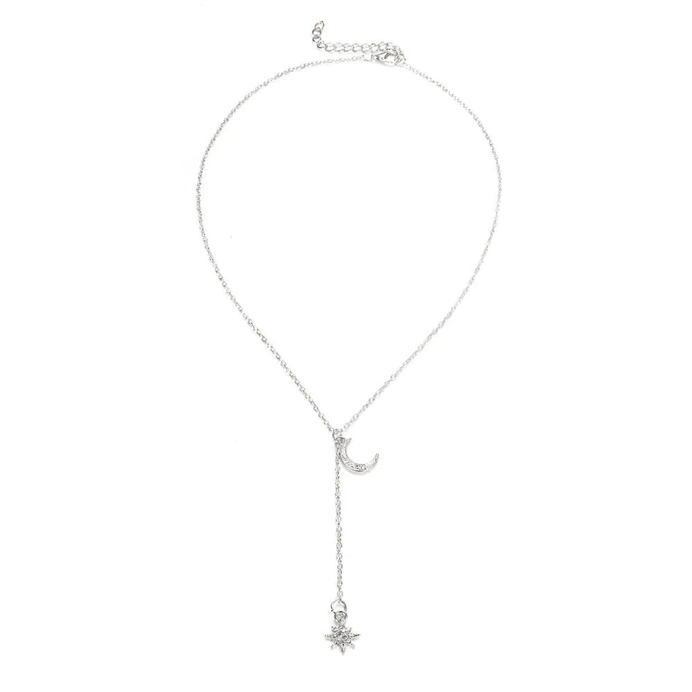 Vintage Moon and Sun Women's Necklace
