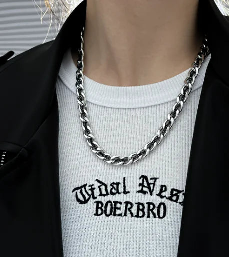 Men's Hip Hop Style Simple Necklace with Pendant