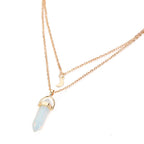 Moon Stone Pendant Necklace for Women