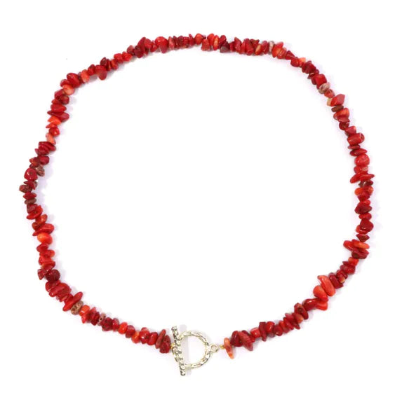 Natural Stone Bead Necklace