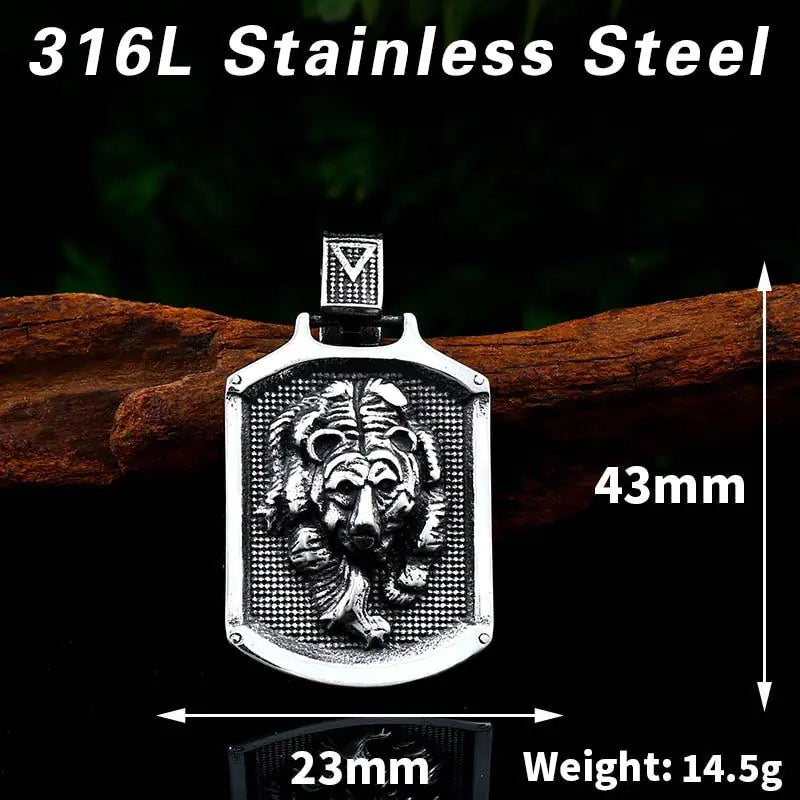 Tiger Stainless Steel Necklace for Men
