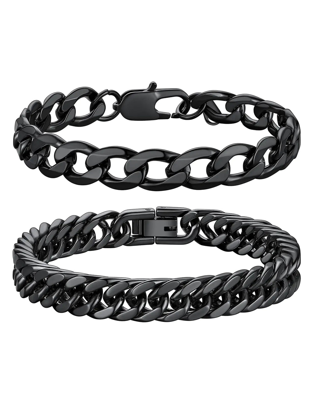 Richsteel Stainless Steel Cuban Chain Bracelet