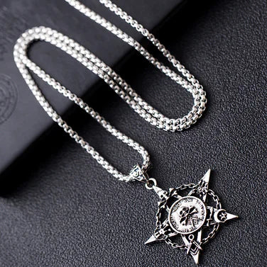 Trendy Titanium Steel Link Chain Men's Hip-Hop Pendant