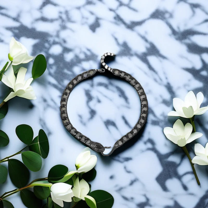 Men's Medusa Snake Necklace