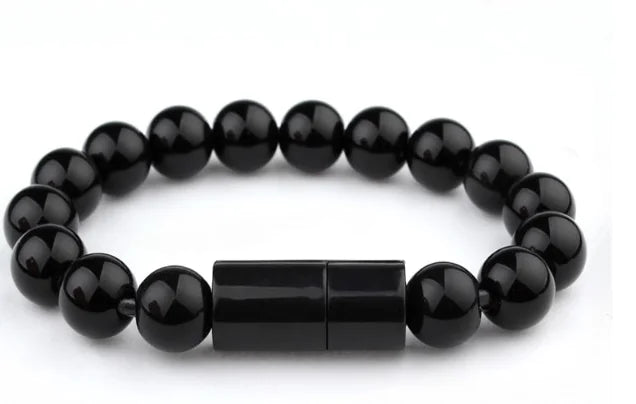Multi-functional Charging Beaded Bracelet