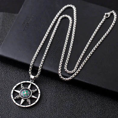 Trendy Titanium Steel Link Chain Men's Hip-Hop Pendant