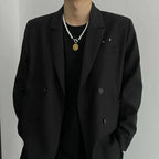 Men's Hip Hop Necklace with Happy Face Pendant