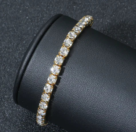 Diamond Tennis Chain Men's Bracelet