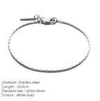 18K Gold and Platinum Minimal Men's Bracelet