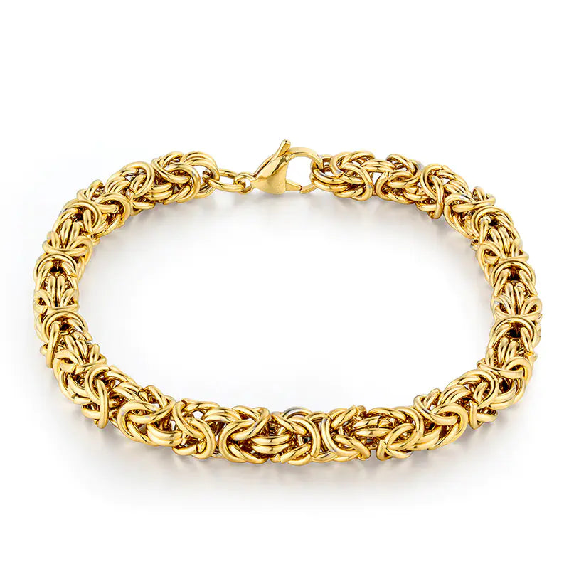 Titanium Steel Chain Bracelet for Men