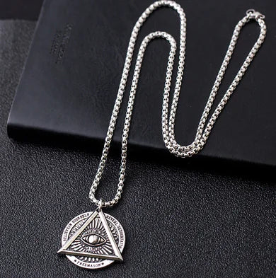 Trendy Titanium Steel Link Chain Men's Hip-Hop Pendant